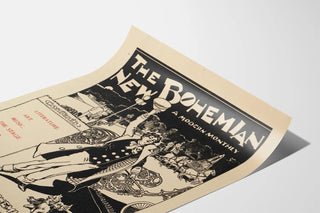 Vintage Poster The New Bohemian Monthly