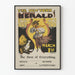 Vintage poster The New York Sunday Herald March 1st