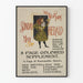 Vintage poster The New York Sunday Herald - May 3rd