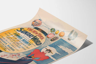 Vintage Poster The New York Sunday World - June 23
