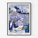 Vintage Poster The Old Farmhouse on the Hill