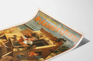 Vintage poster McFadden's Flats « Le'Ggo The Anchor »