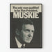 Vintage political poster Muskie Vice President
