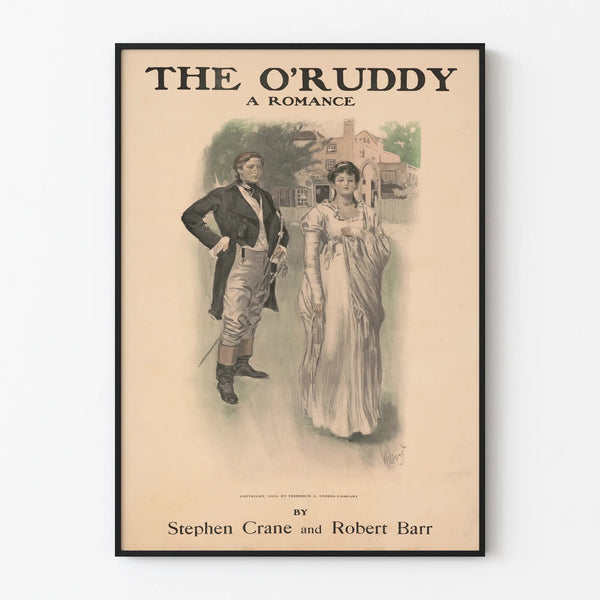 Vintage poster The O'Ruddy - romantic historical wall decoration
