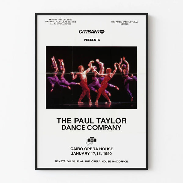 Poster Dance The Paul Taylor Dance Company at Cairo Opera House