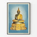 Poster of the Emerald Buddha in Meditation