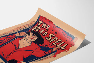 Vintage Poster The Red Spell by Francis Gribble