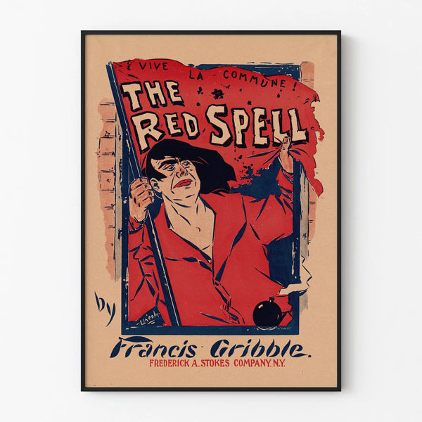 Vintage Poster The Red Spell by Francis Gribble