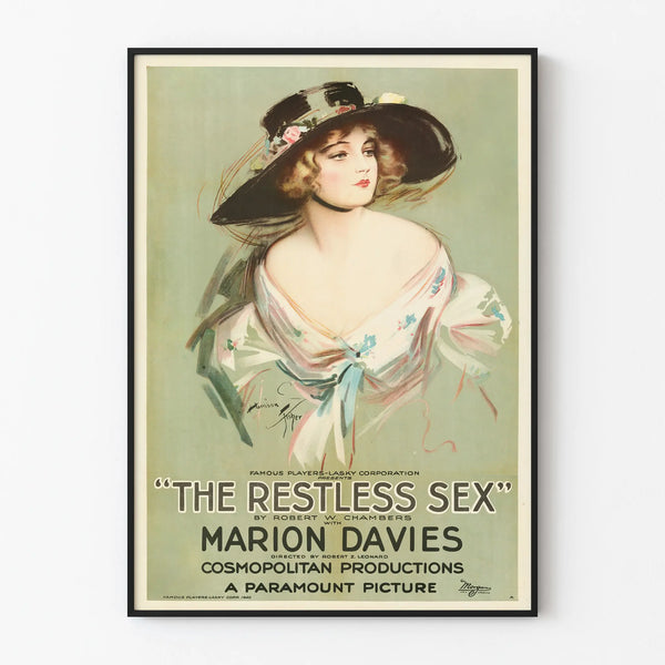 Vintage Poster The Restless Sex with Marion Davies