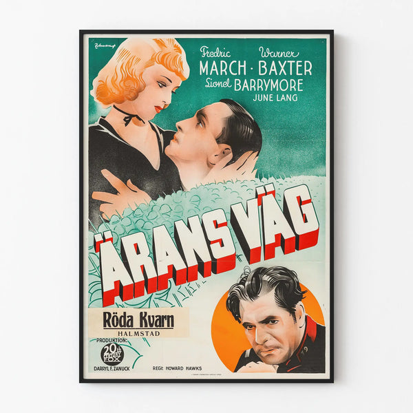 Vintage Cinema Poster The Road to Glory