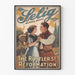 Vintage Western Poster The Rustler's Reformation