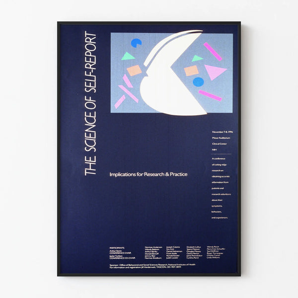 Poster The Science of Self-Report for modern wall decoration