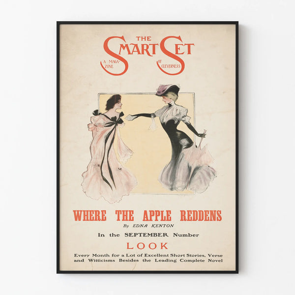 Vintage decorative poster The Smart Set magazine