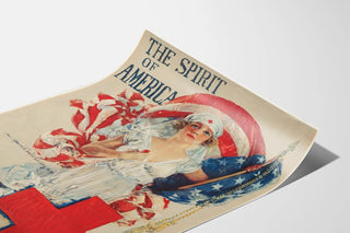 Vintage poster The Spirit of America - Poster American Red Cross