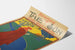Vintage Advertising Poster Sun and Natural Landscape