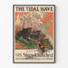 Vintage Poster The Tidal Wave - 95 Ships Launched, 1918