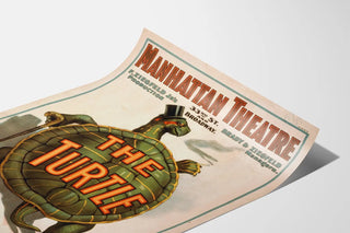 Vintage theater poster Manhattan The Turtle