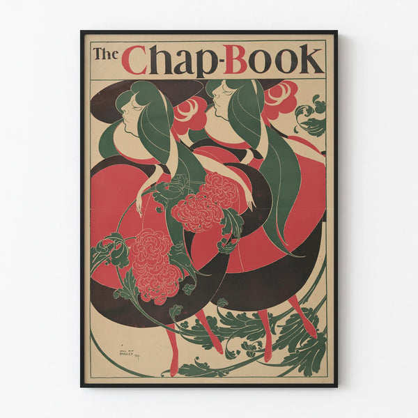 Vintage artistic poster The Chap-Book by Will H. Bradley