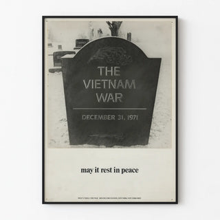 Commemorative Poster of the Vietnam War - December 1971