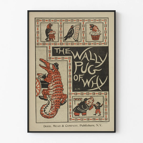 Vintage poster The Wally Pug of Why