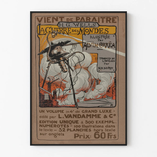 Vintage poster The War of the Worlds by Alvin Corrêa