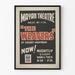 Vintage Theater Poster The Weavers - Mayan Theatre