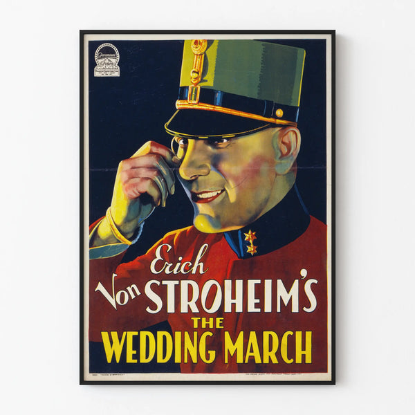 Vintage wall decoration poster The Wedding March