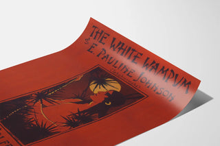 Vintage Poster The White Wampum by E. Pauline Johnson
