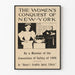 Historical Poster The Women's Conquest of New York 1908
