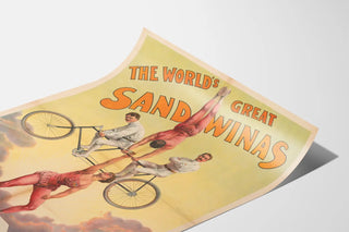 Vintage Poster The World's Great Sandwiches - Female Power