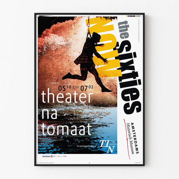 Poster Theater 'The Sixties Now' - Vintage and Artistic Style
