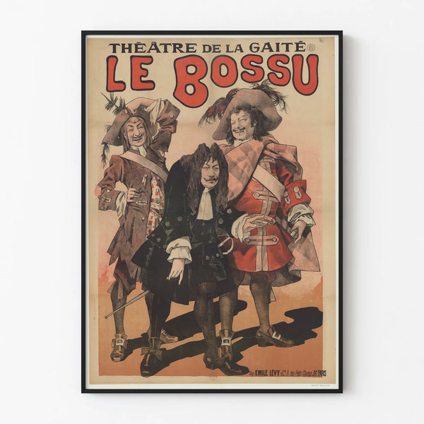 Theatre of the Joyful Playhouse The Hunchback Vintage Wall Decoration Poster