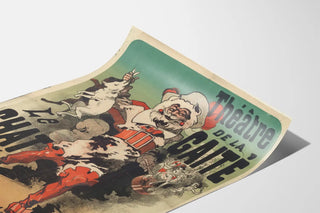 Vintage Poster of the Gaîté Theatre Puss in Boots