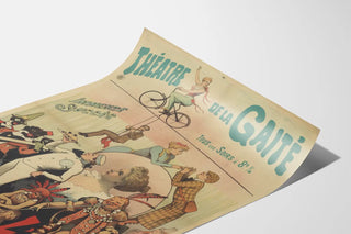 Poster of the Théâtre de la Gaîté - The Land of Gold