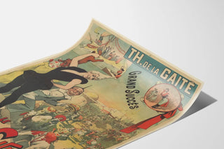 Vintage Poster of the Théâtre de la Gaîté - Suzette's Journey