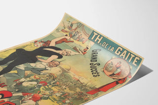 Vintage Poster of Suzette's Journey at the Gaîté Theater