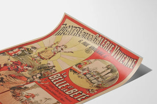 Poster Theatre Beauty and the Beast Galerie Vivienne