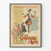 Vintage Poster of the Théâtre Le Chevalier d'Éon