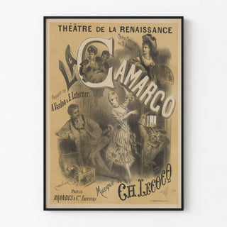Vintage Poster La Camargo - Renaissance Theatre