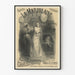 Vintage poster La Marjolaine - Opéra Bouffe at the Renaissance Theatre