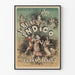 Poster Théâtre de la Renaissance La Reine Indigo