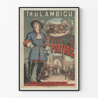 Poster of the Ambiguous Theatre - The Son of Porthos