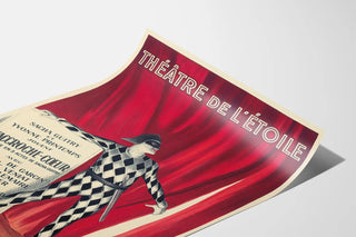 Vintage Poster of the Étoile Theater - L'Accroche-Coeur