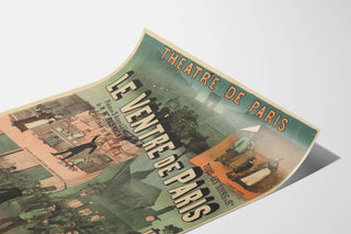 Vintage Theater Poster The Belly of Paris