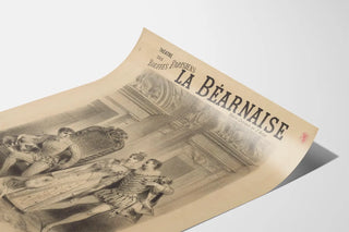 Poster Théâtre des Bouffes Parisiens La Béarnaise