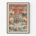 Vintage Poster of Théâtre des Nations - The Nights of the Boulevard