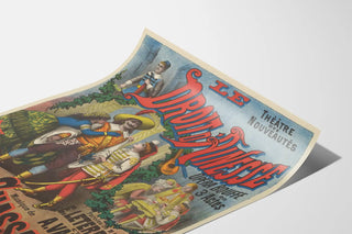 Vintage Poster Le Droit d'Aînesse Théâtre des Nouveautés