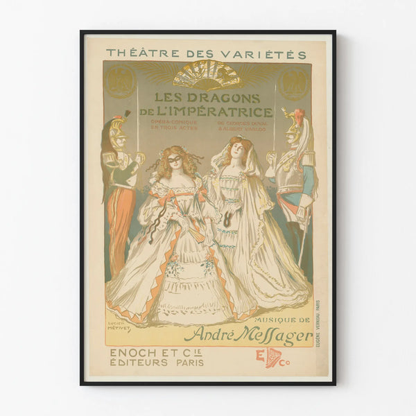Theatre of the Variétés Poster - The Empress's Dragons