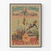 Vintage Poster of the Gymnase Theater - The Land of Gold