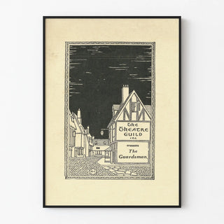 Vintage Theater Poster The Guardsman - The Theatre Guild